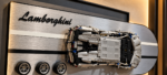 Lamborghini 3D Car Wall Art 113x43cm – Luxury LEGO-Style Supercar Model Display - Image 5